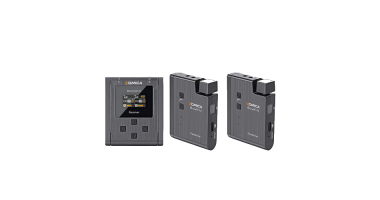 Comica Audio BoomX-U U2 Compact 2-Person UHF Wireless Microphone System for Mirrorless/DSLR Cameras (568 to 579 MHz) Comica Audio BoomX-U U2 Compact 2-Person UHF Wireless Microphone System for Mirrorless/DSLR Cameras (568 to 579 MHz)