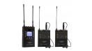 E-image MTR-S4 UHF Professional Wireless Microphone Kit (2xMT-600+1x MT-500+1xMR300) 