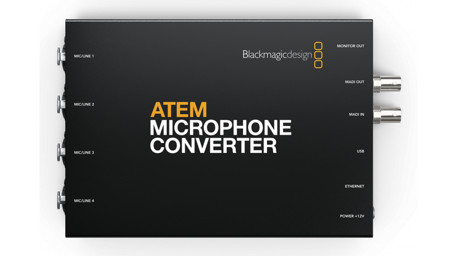 BlackMagic ATEM Microphone Converter
